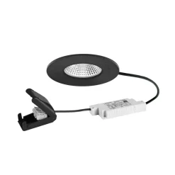 BRUMBERG LED-indbygningsspot BB20 IP65 RC-tilslutningsdåse sort