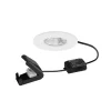 BRUMBERG LED-spot BB20 IP65 tænd/sluk-tilslutningsdåse struktureret hvid