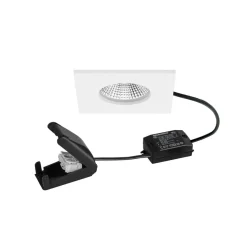 BRUMBERG LED-spot BB21 IP65 tænd/sluk-tilslutningsdåse struktureret hvid