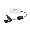 BRUMBERG LED-spot BB38, on/off, tilslutningsboks, struktureret hvid