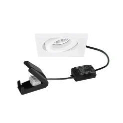 BRUMBERG LED-spot BB37 on/off-tilslutningsdåse struktureret hvid