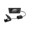 BRUMBERG LED-spot BB38 on/off-tilslutningsdåse struktureret sort