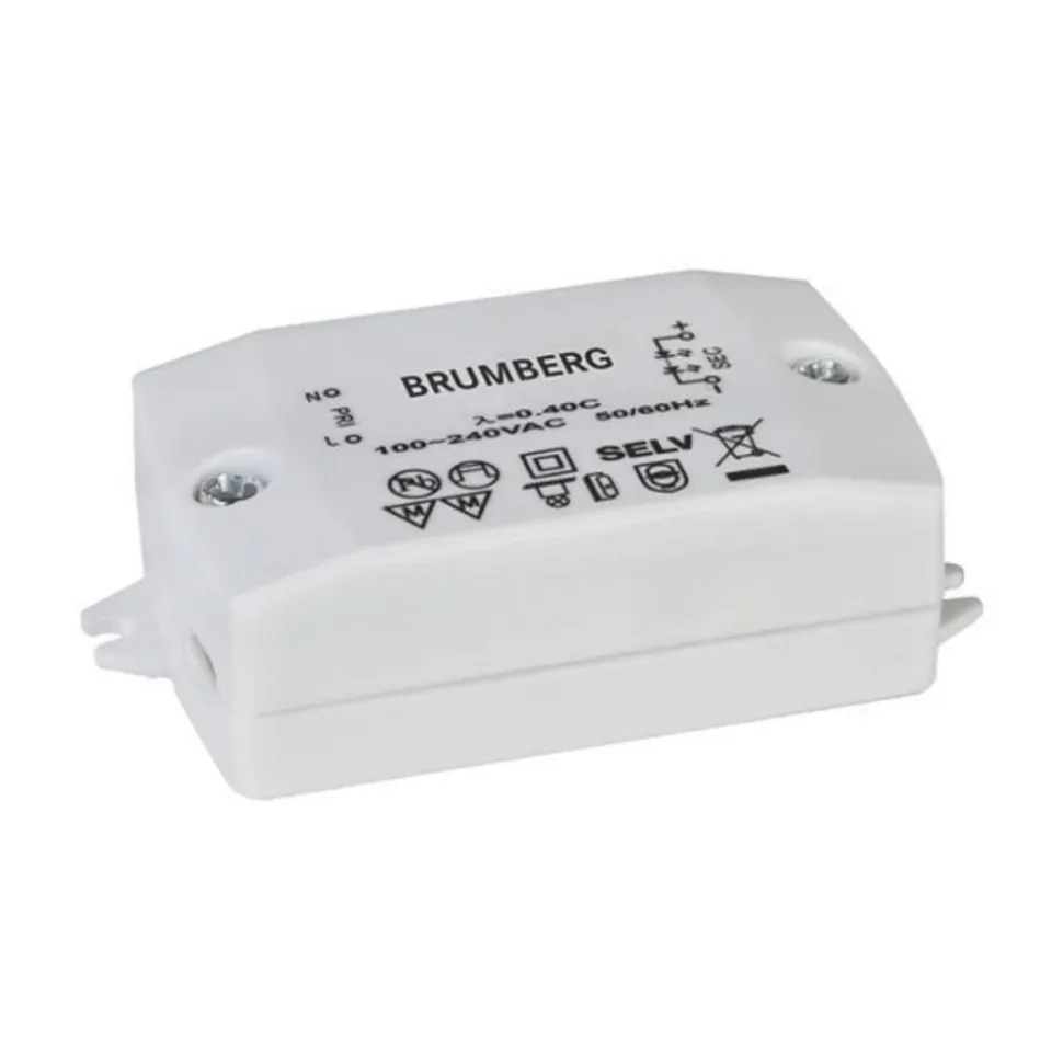 BRUMBERG LED-strømfors. 24V/DC, 1-7,2 W AC 90-264V