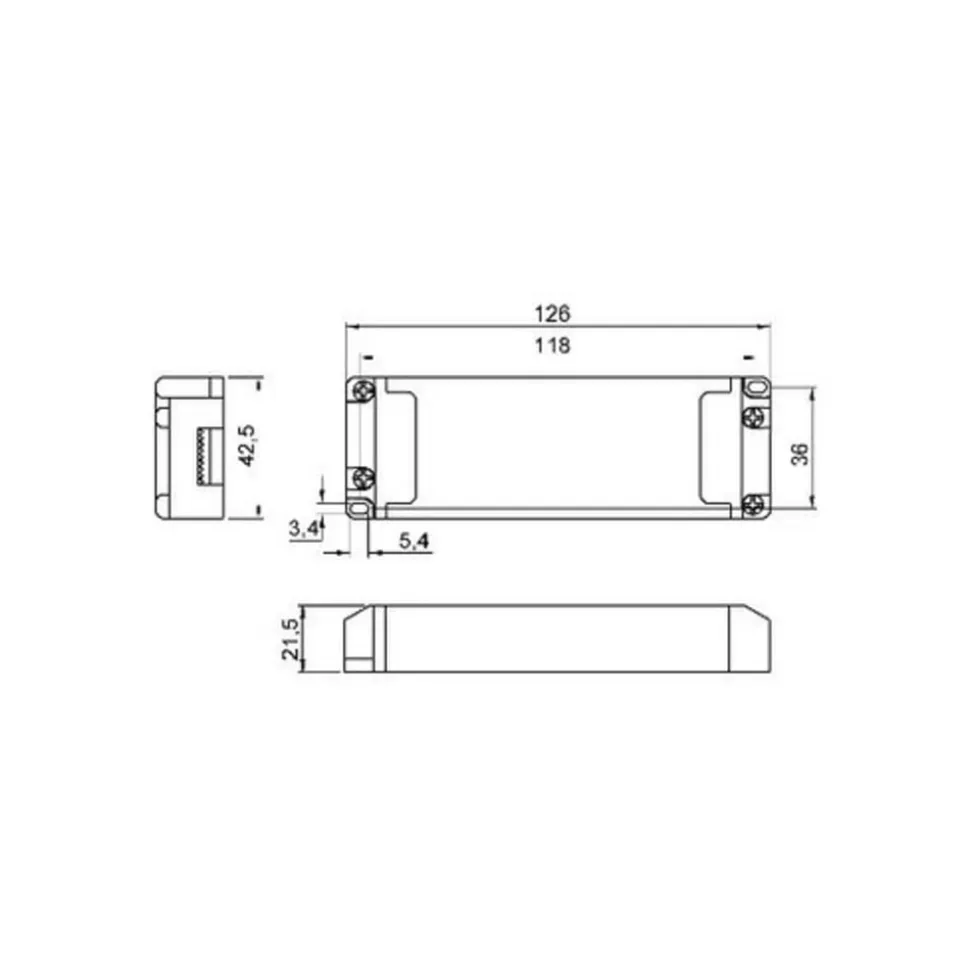 BRUMBERG QualityFlex LED-stripsæt 5m 24W 3.100K
