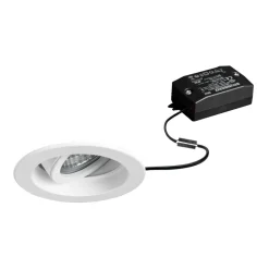 BRUMBERG Tirrel dyb LED indbygningsspot on/off, 830, rund, hvid