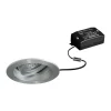 BRUMBERG Tirrel dyb LED indbygningsspot on/off, 830, rund, aluminium