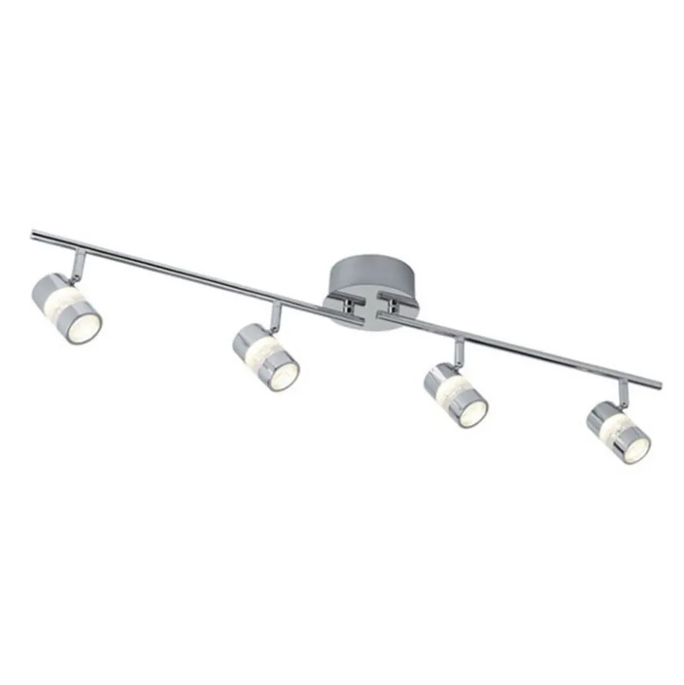 Bubbles LED-loftspot, IP44, 4 lyskilder