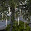 Bubbly LED-solcellelyskæde, 10 lyskilder, varmhvid