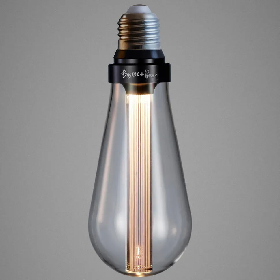 Buster + Punch LED-pære E27 2W, kan dæmpes krystal