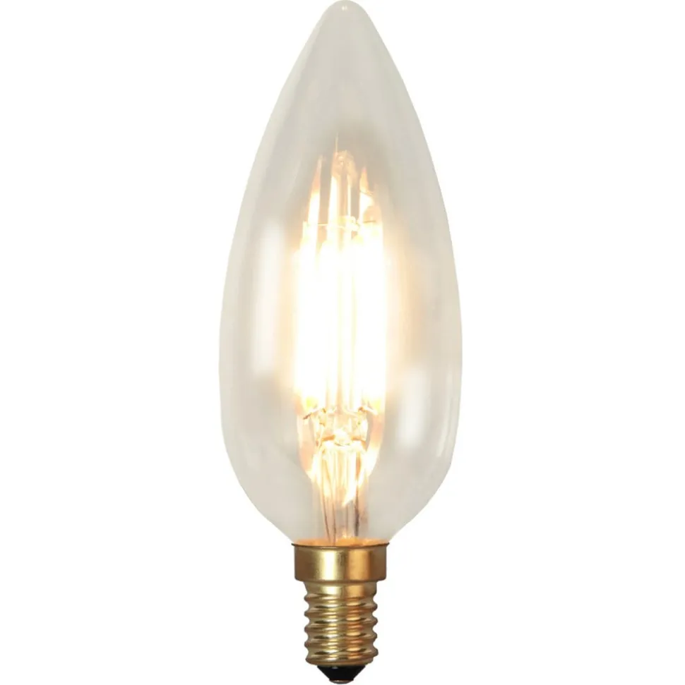 C45 LED-kertepære E14 3 W 2.200 K 260 lumen dæmpes