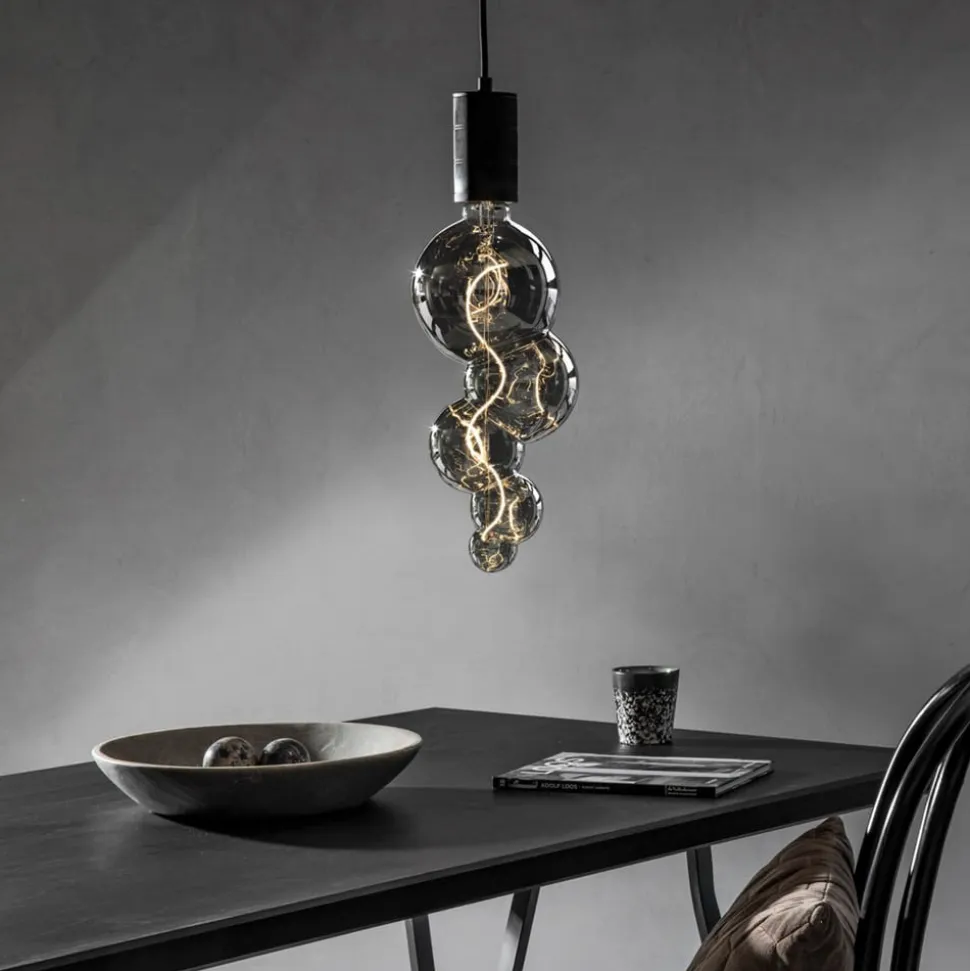 Calex Alicante LED-pære E27 4 W 1.800 K titan