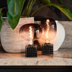Calex Boden LED-globe E27 5 W filament dæmpes, grå
