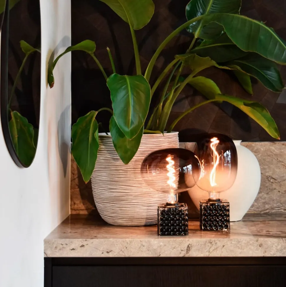 Calex Boden LED-globe E27 5 W filament dæmpes, grå