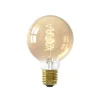 Calex E27 G80 3,8W LED-filament Flex 821 guld dim