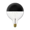 Calex G125 Top topforspejlet E27 4 W sort Ø12,5cm