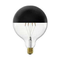 Calex G125 Top topforspejlet E27 4 W sort Ø12,5cm