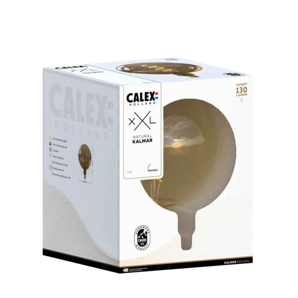 Calex Kalmar Flex LED E27 G200 5W 1.800K dim natur