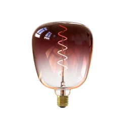 Calex Kiruna LED-filamentpære E27 5W dæmpbar marrone