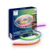 Calex LED-strip Vibey, længde 5 m, stik, fjernbetjening, RGB, CCT