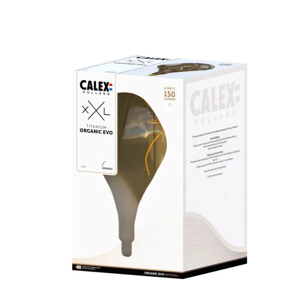 Calex Organic Evo LED-pære E27 6W dæmpbar naturlig