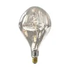 Calex Organic Evo LED-pære E27 6W dæmpbar sølv