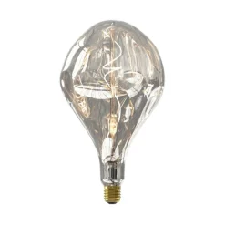 Calex Organic Evo LED-pære E27 6W dæmpbar sølv