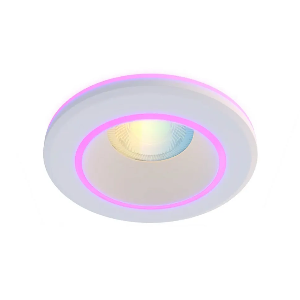 Calex Smart Halo downlight CCT RGB hvid