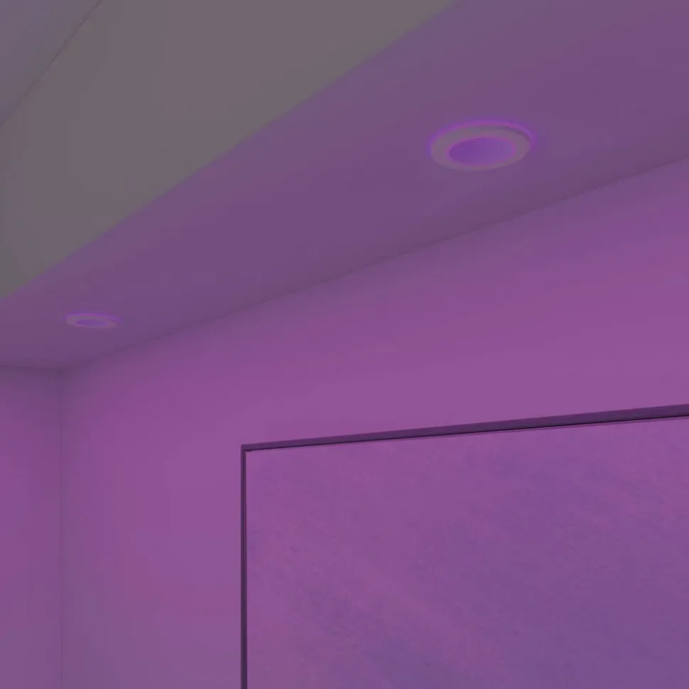 Calex Smart Halo downlight CCT RGB hvid
