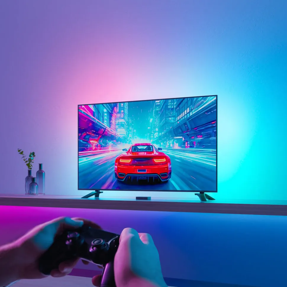Calex Smart HDMI Sync Box-sæt med LED-strip, 250 cm, RGBW