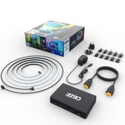 Calex Smart HDMI Sync Box-sæt med LED-strip, 250 cm, RGBW