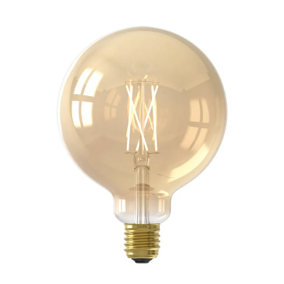 Calex Smart LED globepære E27 G95 7W CCT sæt med 2 stk