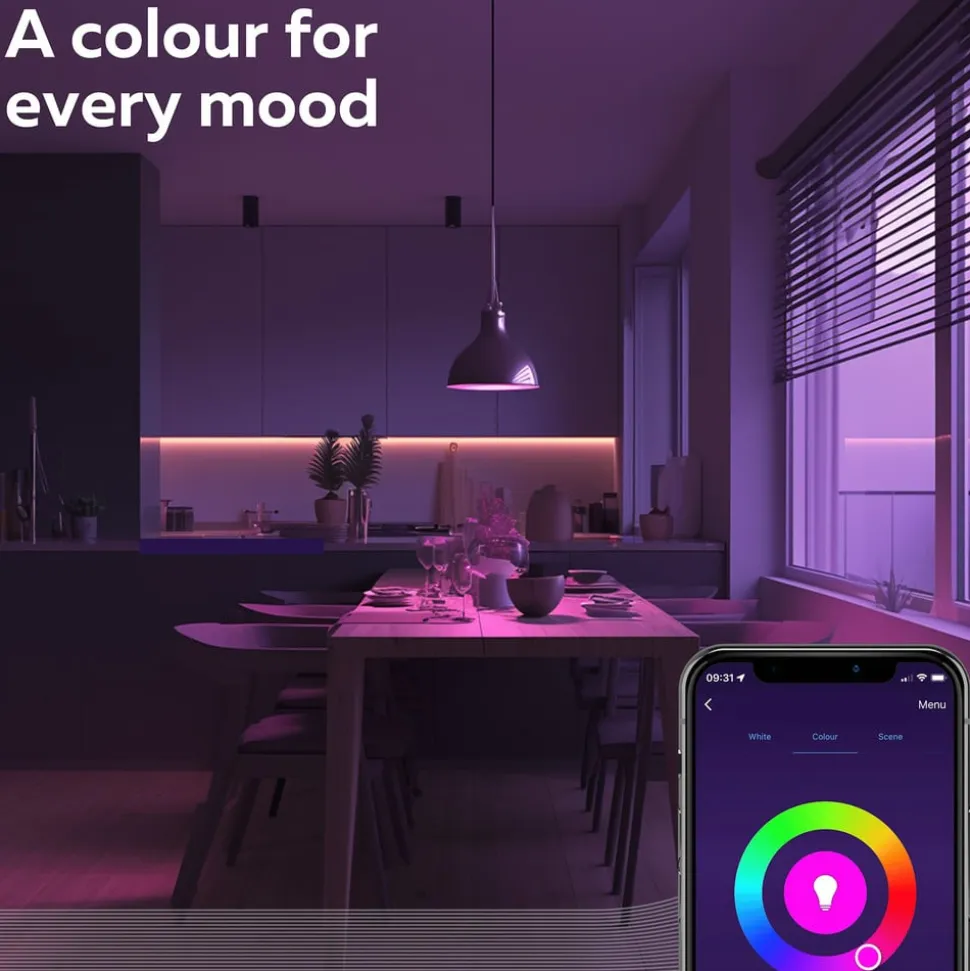 Calex Smart LED stearinlys E14 B35 4,9W CCT RGB