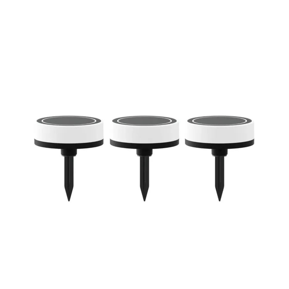 Calex Smart Outdoor Ground Spot, CCT RGB 3 lyskilder.