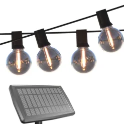 Calex Solar-LED-lyskæde Vista, længde 20 meter, IP44