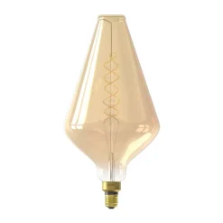 Calex Vienna LED-pære E27 6 W dim 2.200 K guld