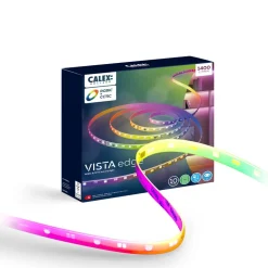 Calex Vista LED-strip, længde 10 m, RGB, CCT fjernbetjening