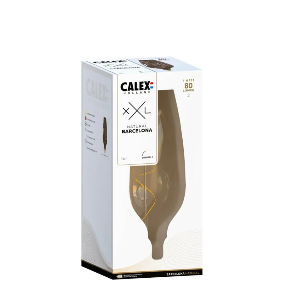 Calex XXL Barcelona Flex LED E27 4 W 918 dim natur