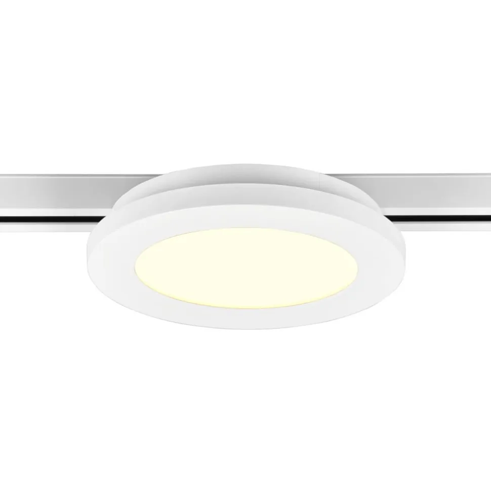 Camillus LED-skinnelampe til DUOline, hvid, Ø 17 cm