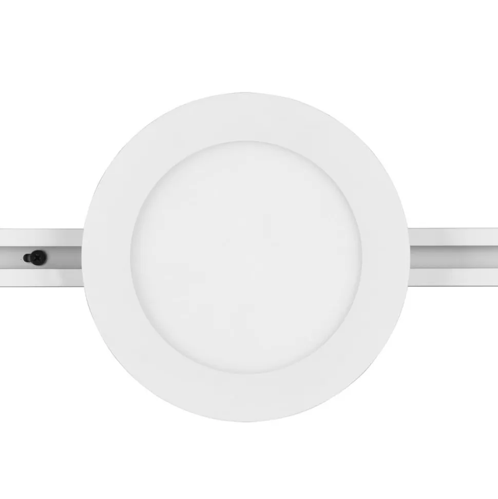 Camillus LED-skinnelampe til DUOline, hvid, Ø 17 cm
