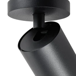 CAN TILT loftspot, sort, Ø 8 cm, 1 lyskilde, metal GU10