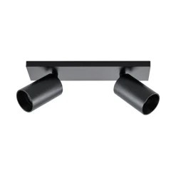 CAN TILT loftspot, sort, 31 x 9 cm, 2 lyskilder, metal GU10