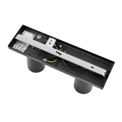 CAN TILT loftspot, sort, 31 x 9 cm, 2 lyskilder, metal GU10