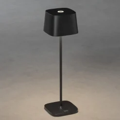 Capri LED-bordlampe til udendørs brug, sort