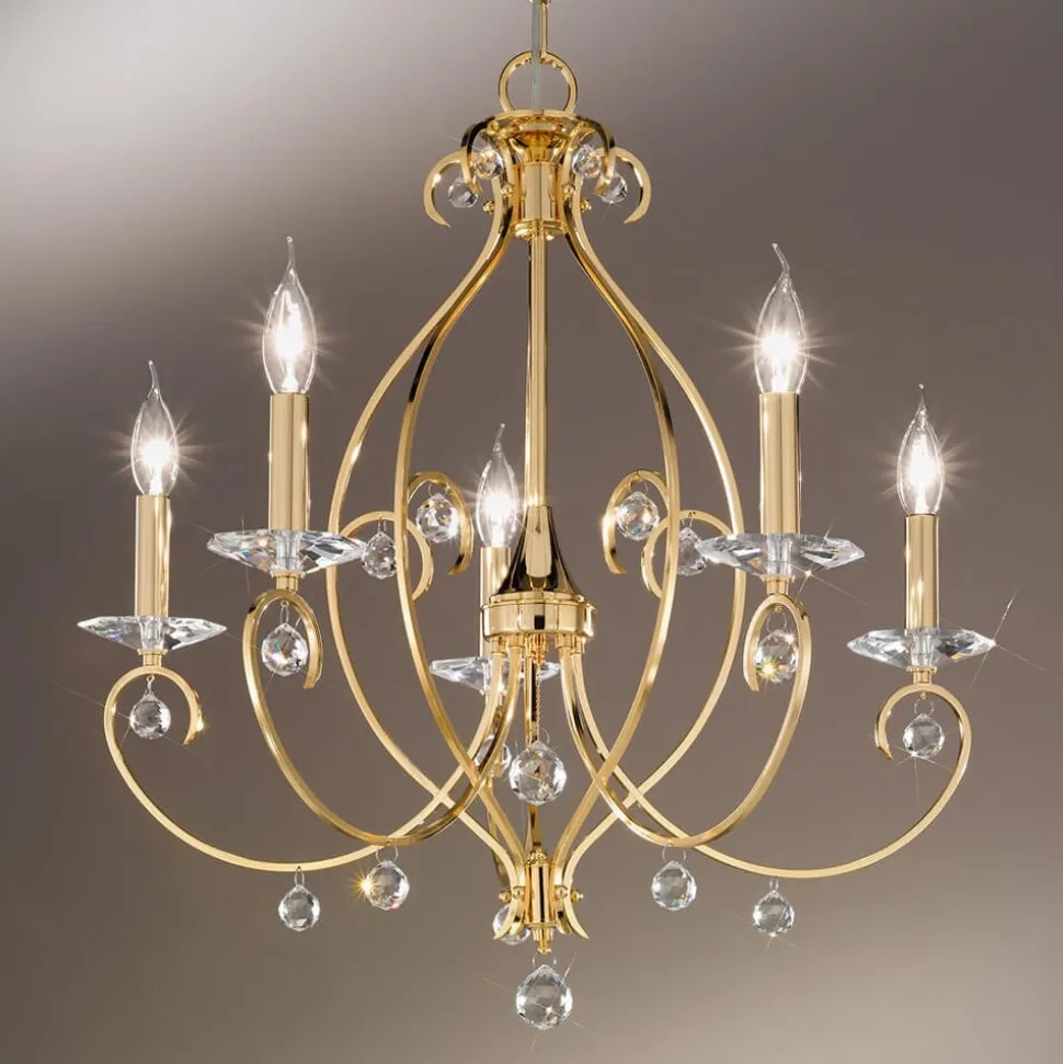 CARAT lysekrone, 5 lyskilder