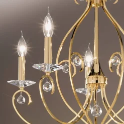 CARAT lysekrone, 5 lyskilder