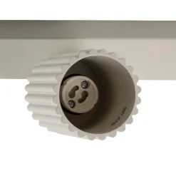 Carbon loftspot, beige, længde 81 cm, aluminium, 4 lyskilder.