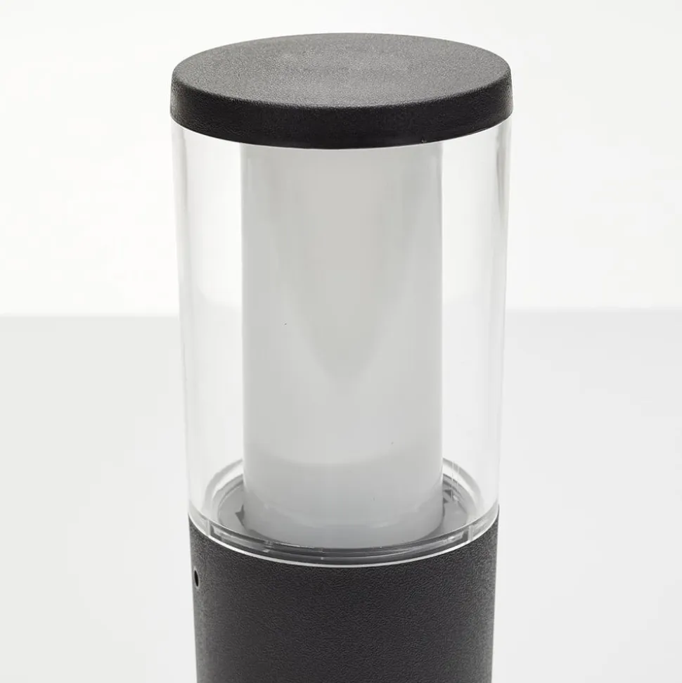 Carlo LED-lampe med jordspyd, sort 25 cm 3,5 W CCT