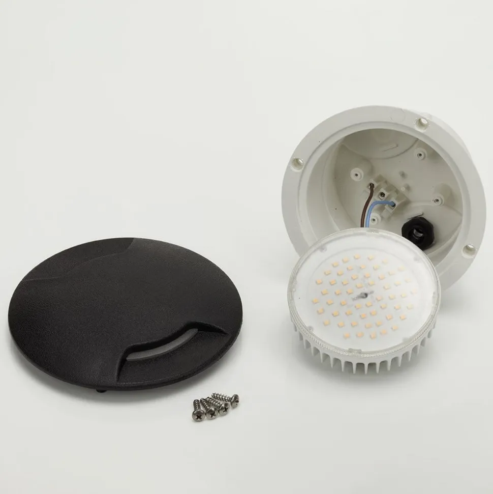 Ceci 160-2L nedgravningsspot, rund, sort 10 W KKT