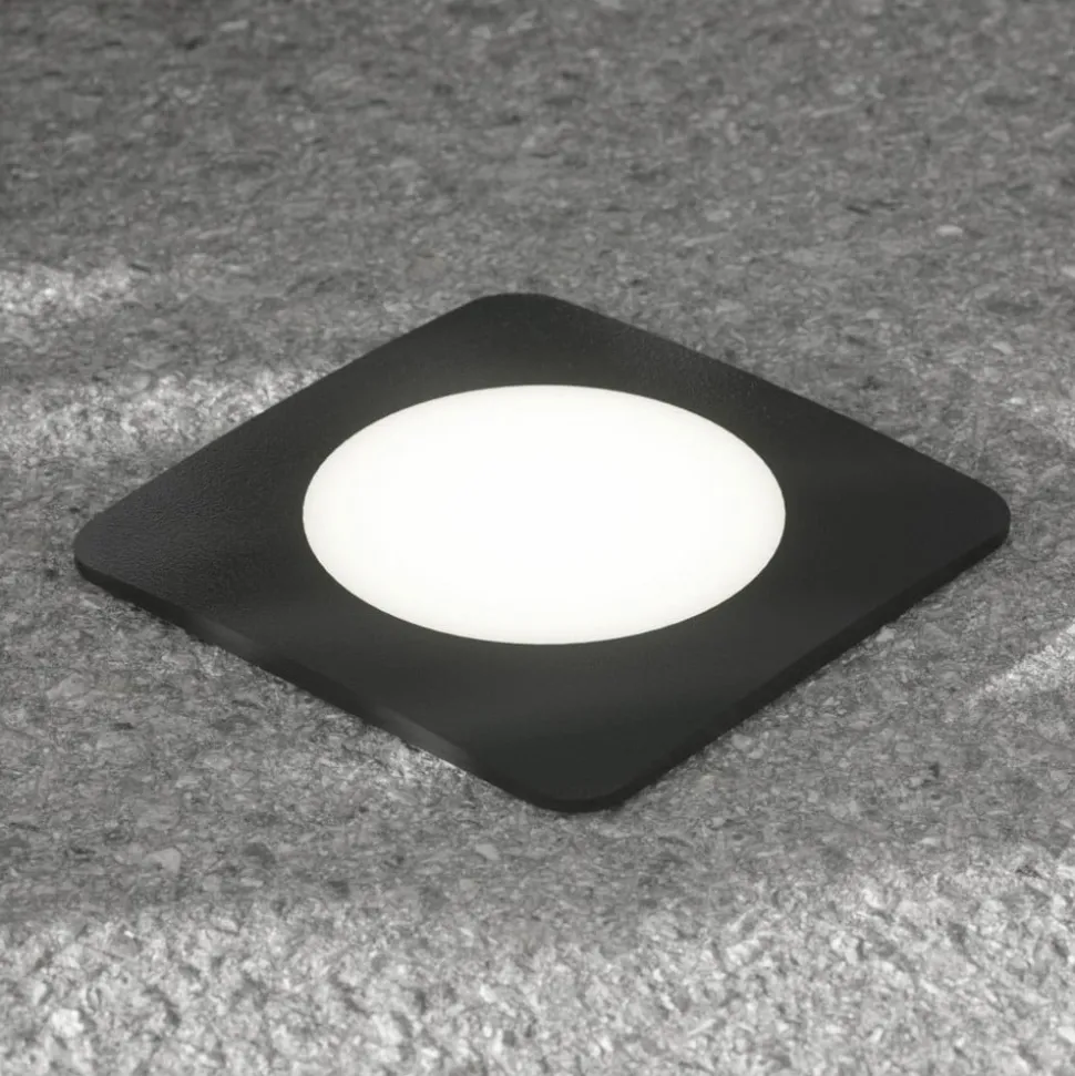 Ceci 160-SQ LED nedgravningsspot, sort, CCT