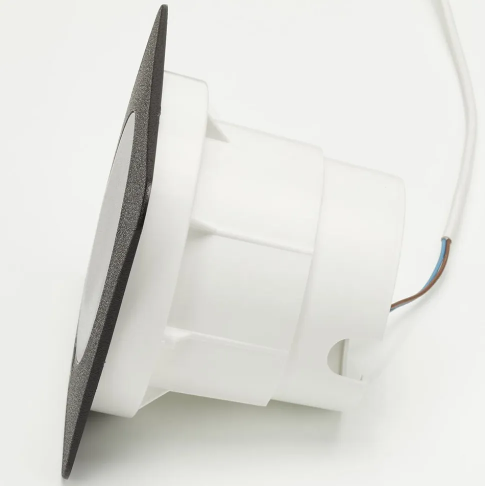 Ceci 160-SQ LED nedgravningsspot, sort, CCT